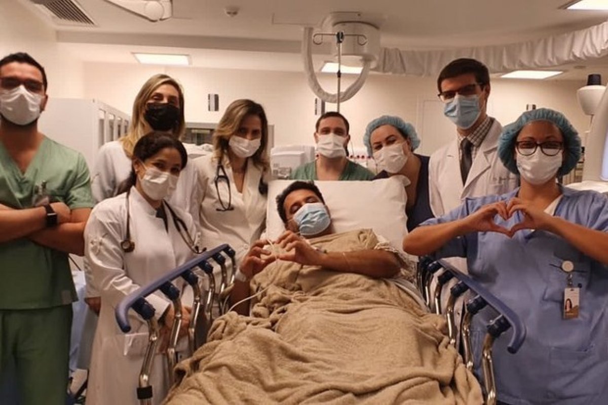 Após sentir dores no peito, Geraldo Luís passa por cateterismo!