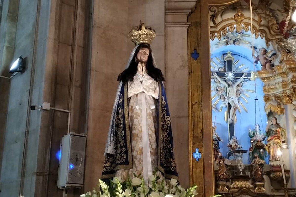 Vídeo: Procissão homenageia Nossa Senhora da Conceição da Praia e marca abertura dos festejos à Padroeira da Bahia