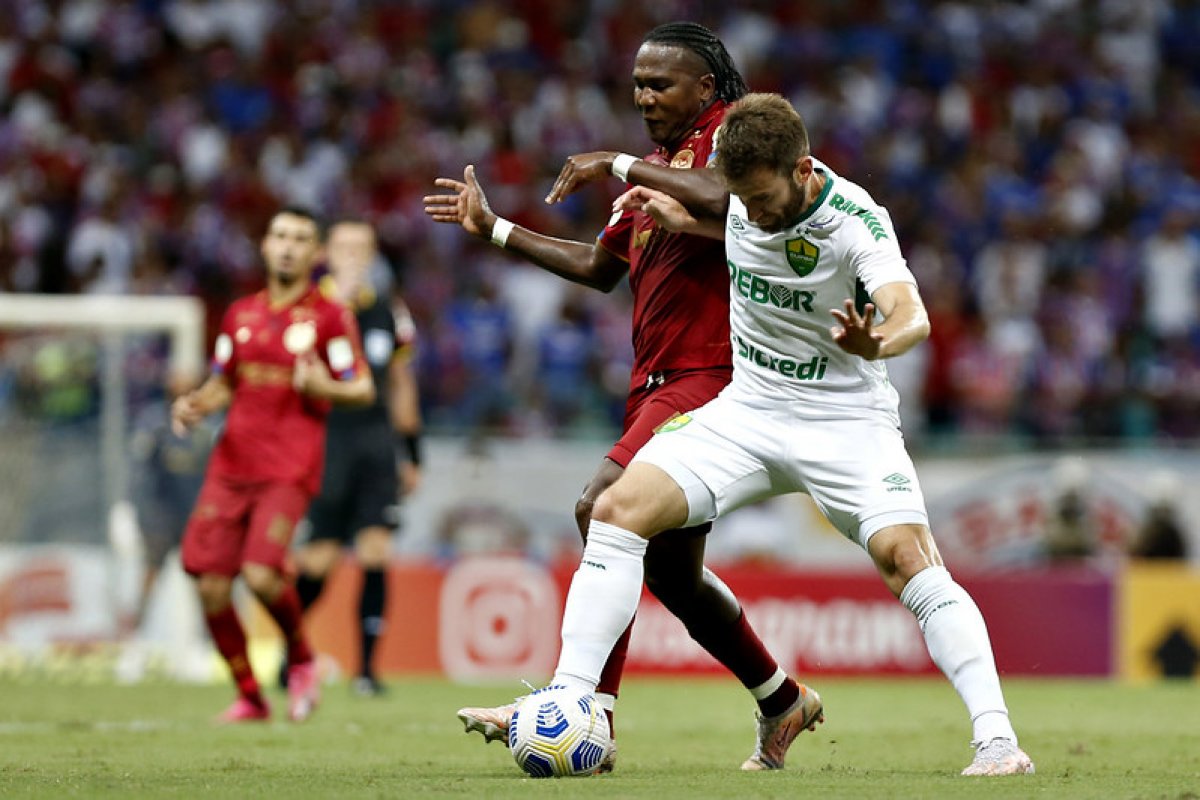 Em jogo fraco, Bahia e Cuiabá empatam sem gols na Fonte Nova