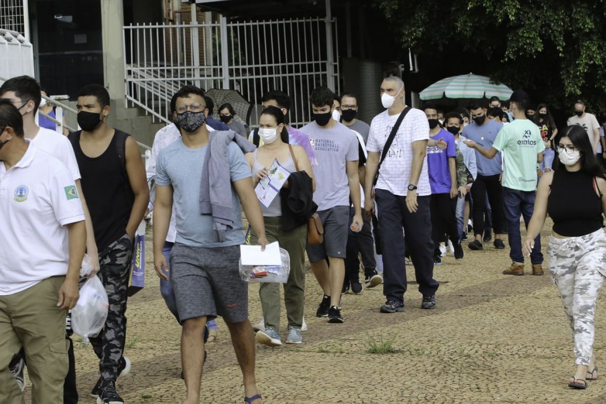 Primeiro dia de Enem tem 26% de abstenções, segundo dados do Inep