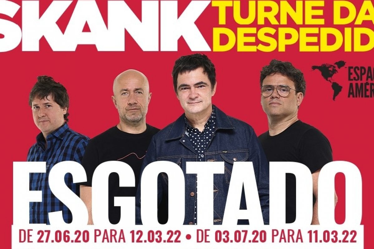 Skank está de volta com a "Turnê de Despedida"