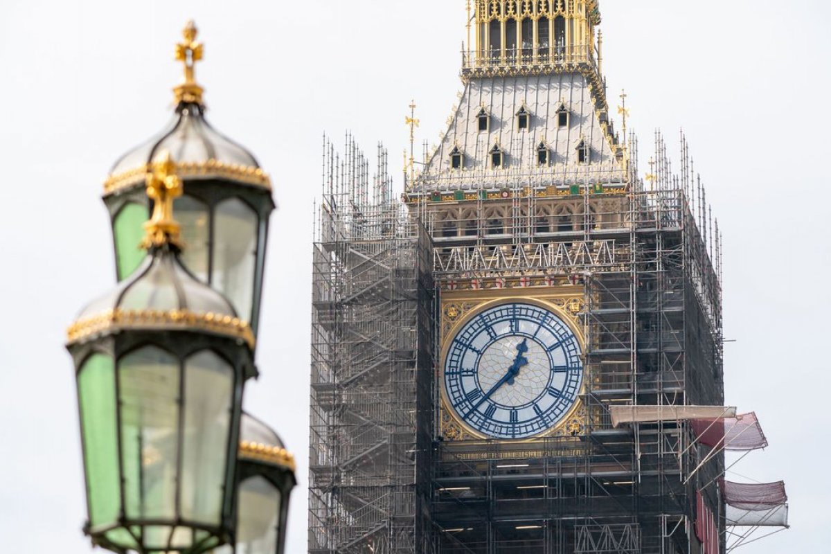 Fachada do Big Ben será renovada para anunciar Ano Novo em Londres