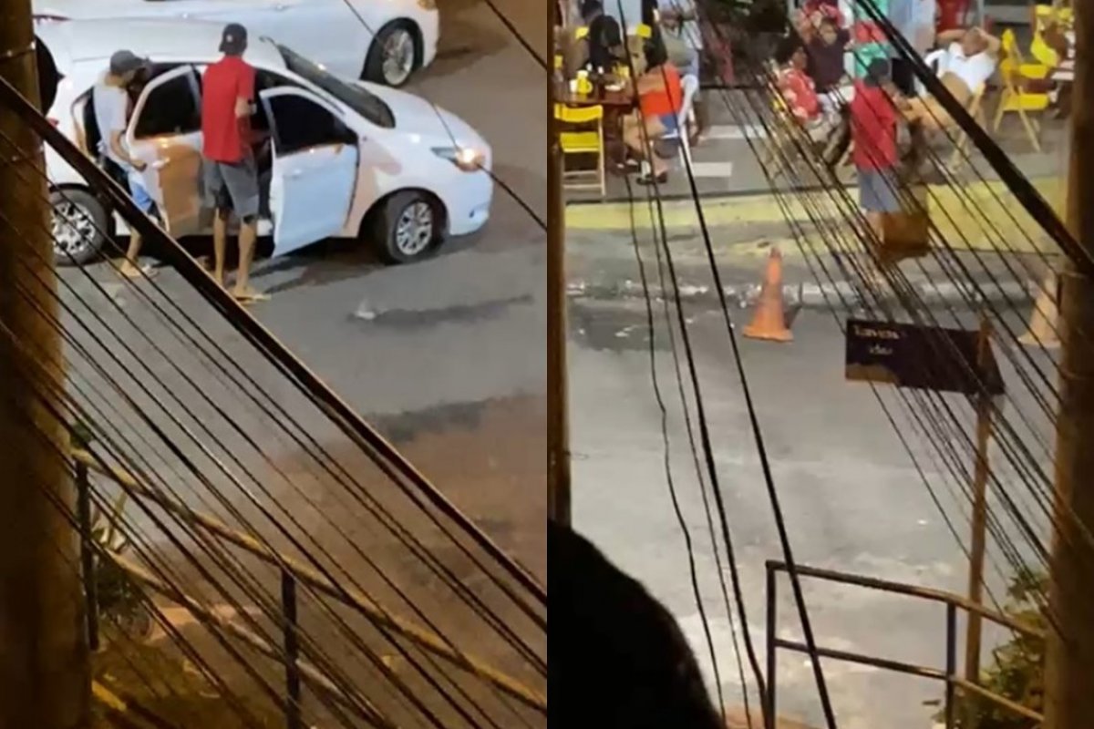 Dupla armada assalta clientes de bar no bairro do Engenho Velho de Brotas, em Salvador