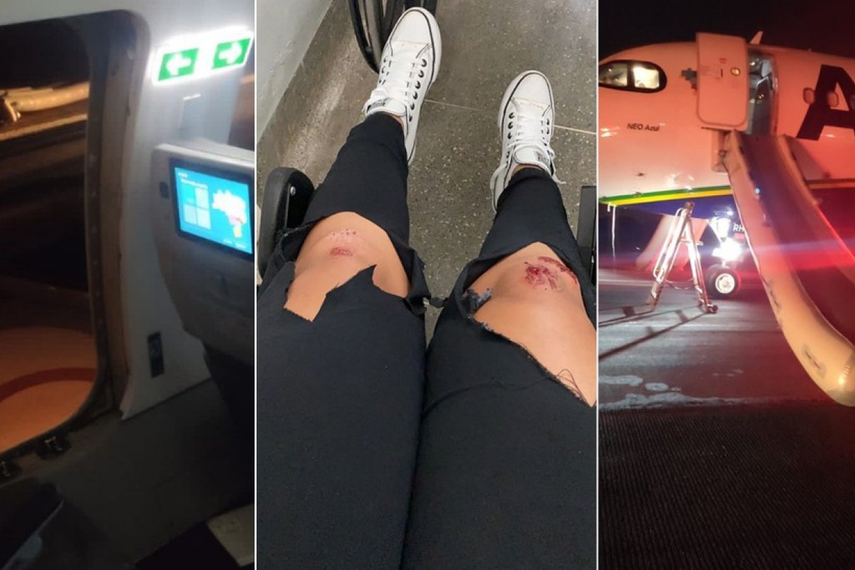 Passageiros ficam feridos após pane em avião no Aeroporto Marechal Rondon
