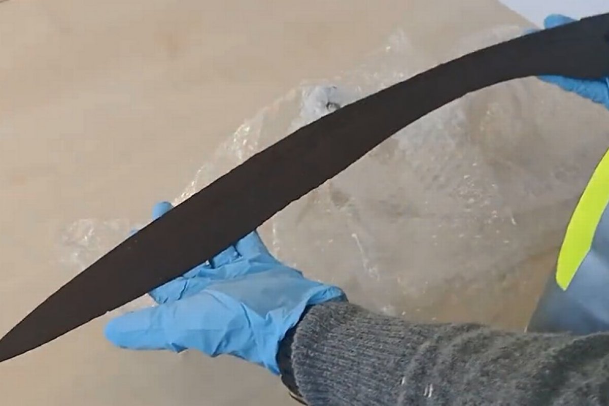 Polícia Nacional espanhola resgata espada de 2.000 anos