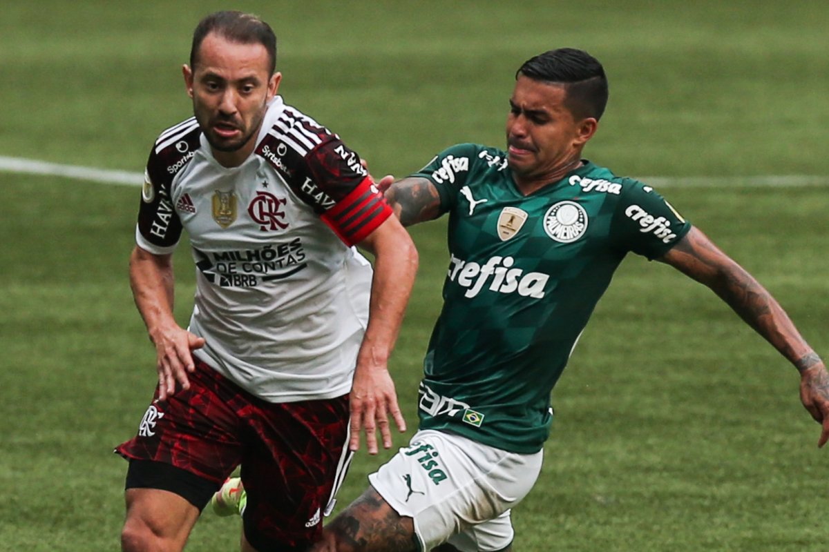 Palmeiras e Flamengo disputam a final da Libertadores neste sábado (27)