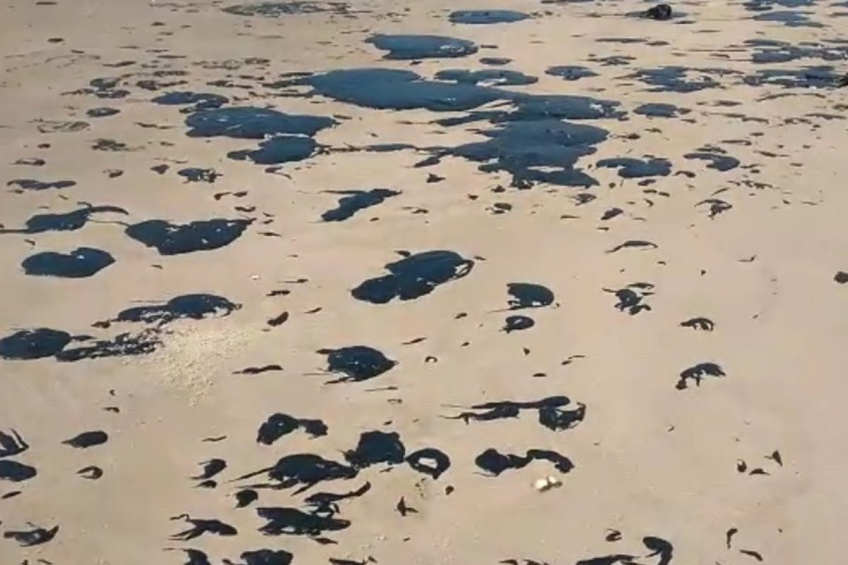 Manchas de óleo que atingem região Nordeste chegam na Bahia