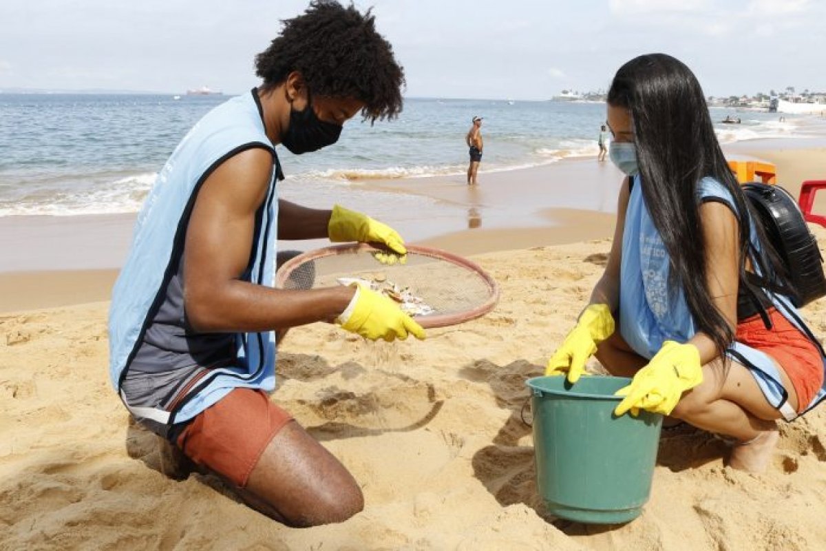 Sema realiza levantamento para diagnóstico de praias de Salvador