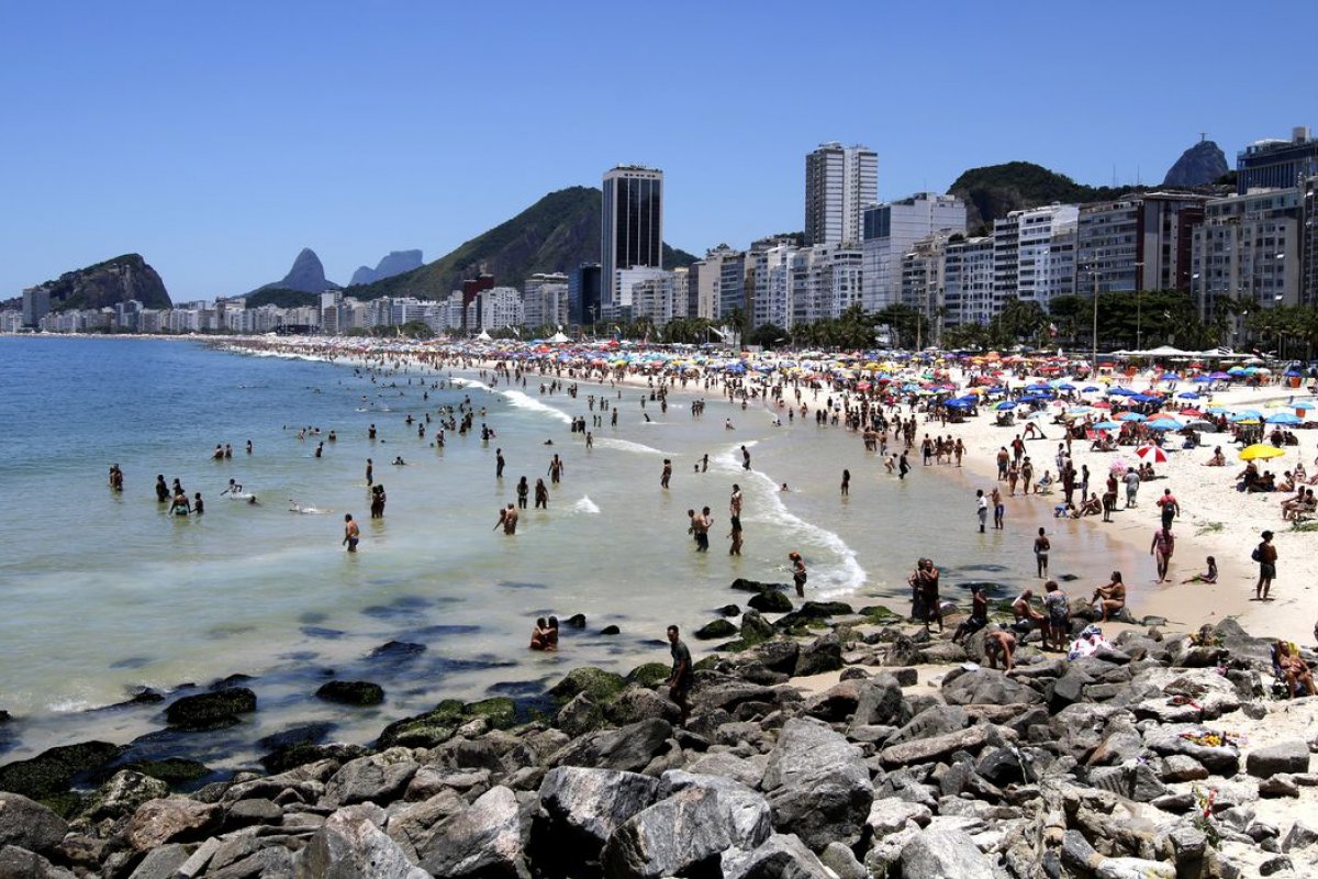 Copacabana, no Rio, ocupa 1º lugar no ranking das 10 melhores praias do mundo