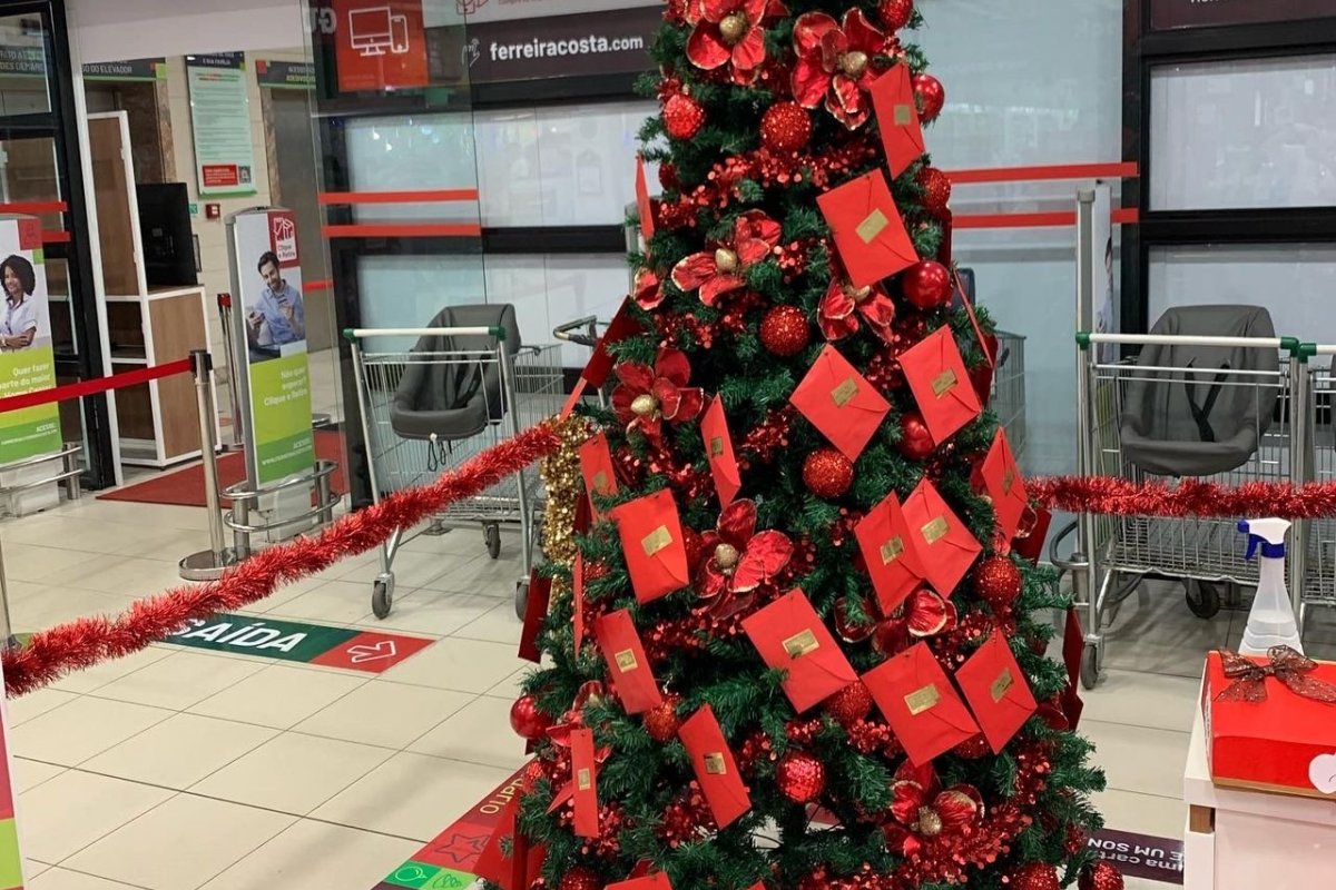 Corrente do bem: Ferreira Costa promove Natal Solidário e doações serão entregues a crianças da AMA e ACAS