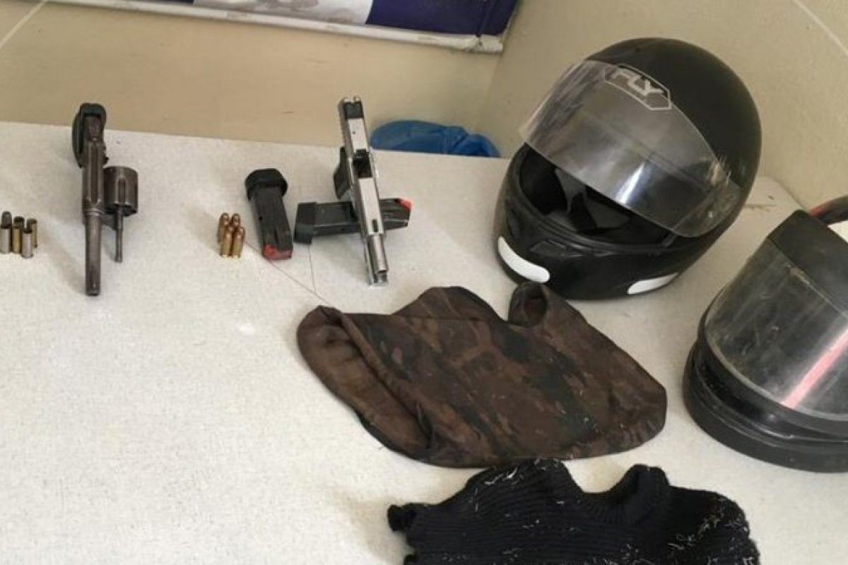 Polícia Militar localiza acusados de assaltar a população na BR-116