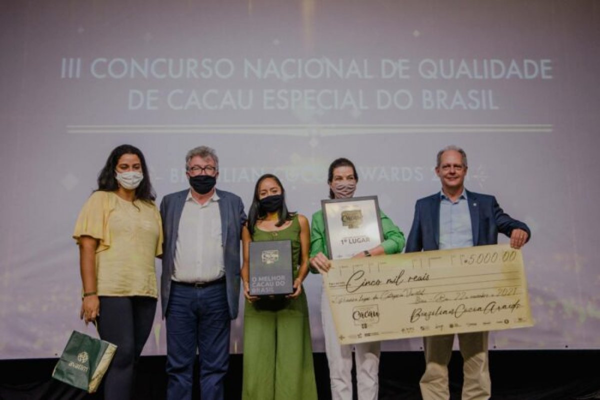 Bahia vence prêmio de melhor cacau especial do País