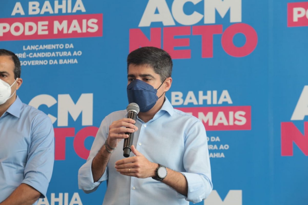 ACM Neto lança pré-candidatura ao governo da Bahia em 2022, mas desconversa sobre chapa