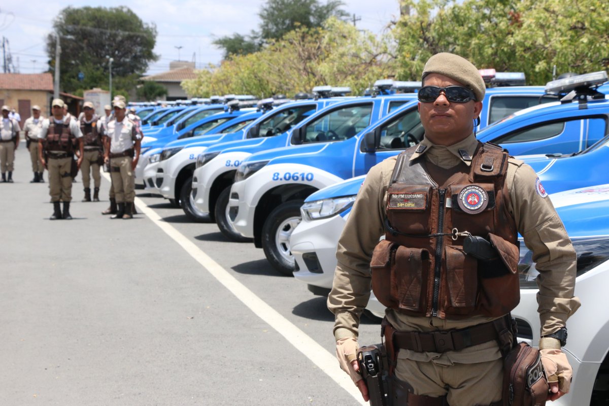 Polícia Militar da Bahia ganha 48 novas viaturas