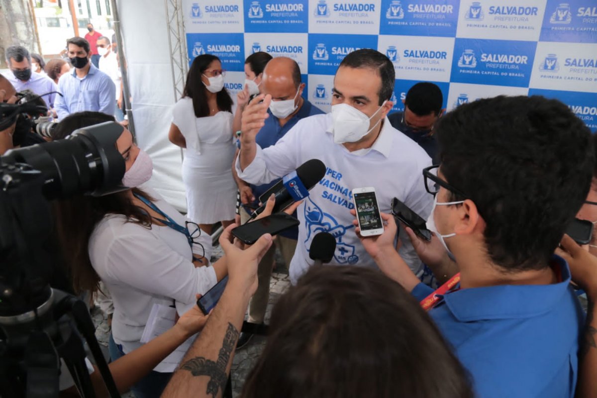 Bruno Reis afirma que Salvador está preparada para a variante Ômicron