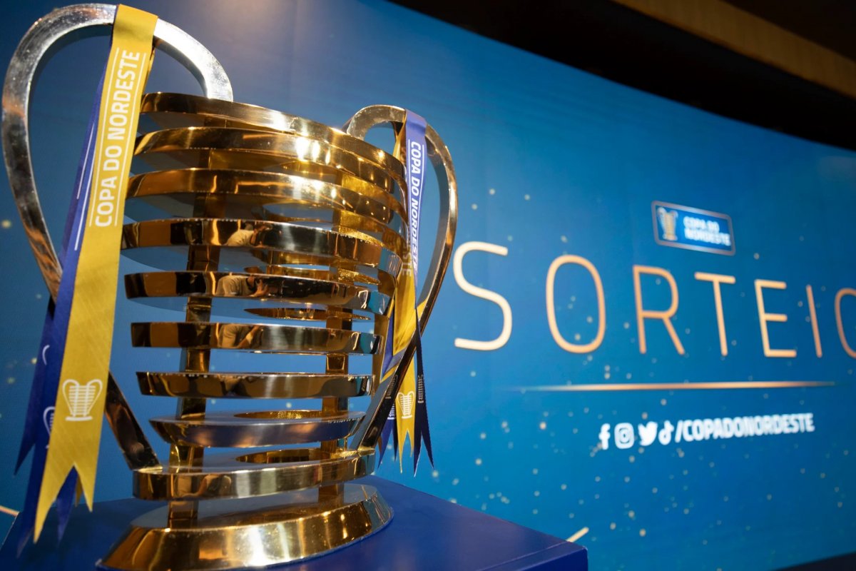 Copa do Nordeste divulga grupos da edição de 2022