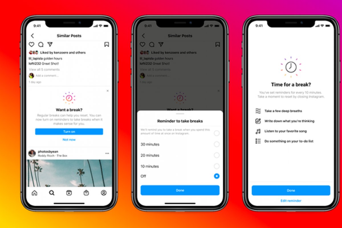 Instagram lança 'Pause' e função para monitorar adolescentes para melhorar aplicativo