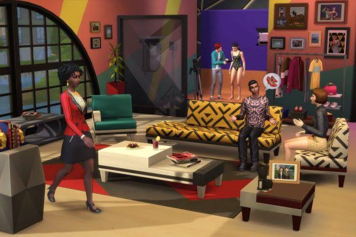 Grife italiana Moschino e o designer londrino Stefan Cooke se unem à equipe do The Sims 4 para coleção