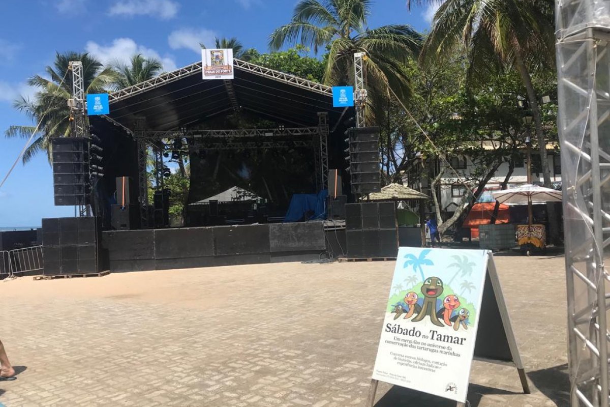 Moradores reclamam de som alto em festa realizada pela Prefeitura de Mata de São João