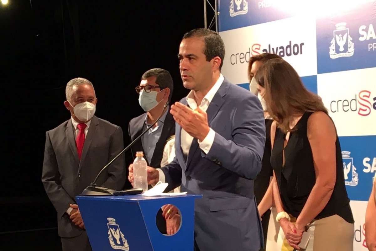 Prefeito anuncia CredSalvador no valor de R$ 10 milhões