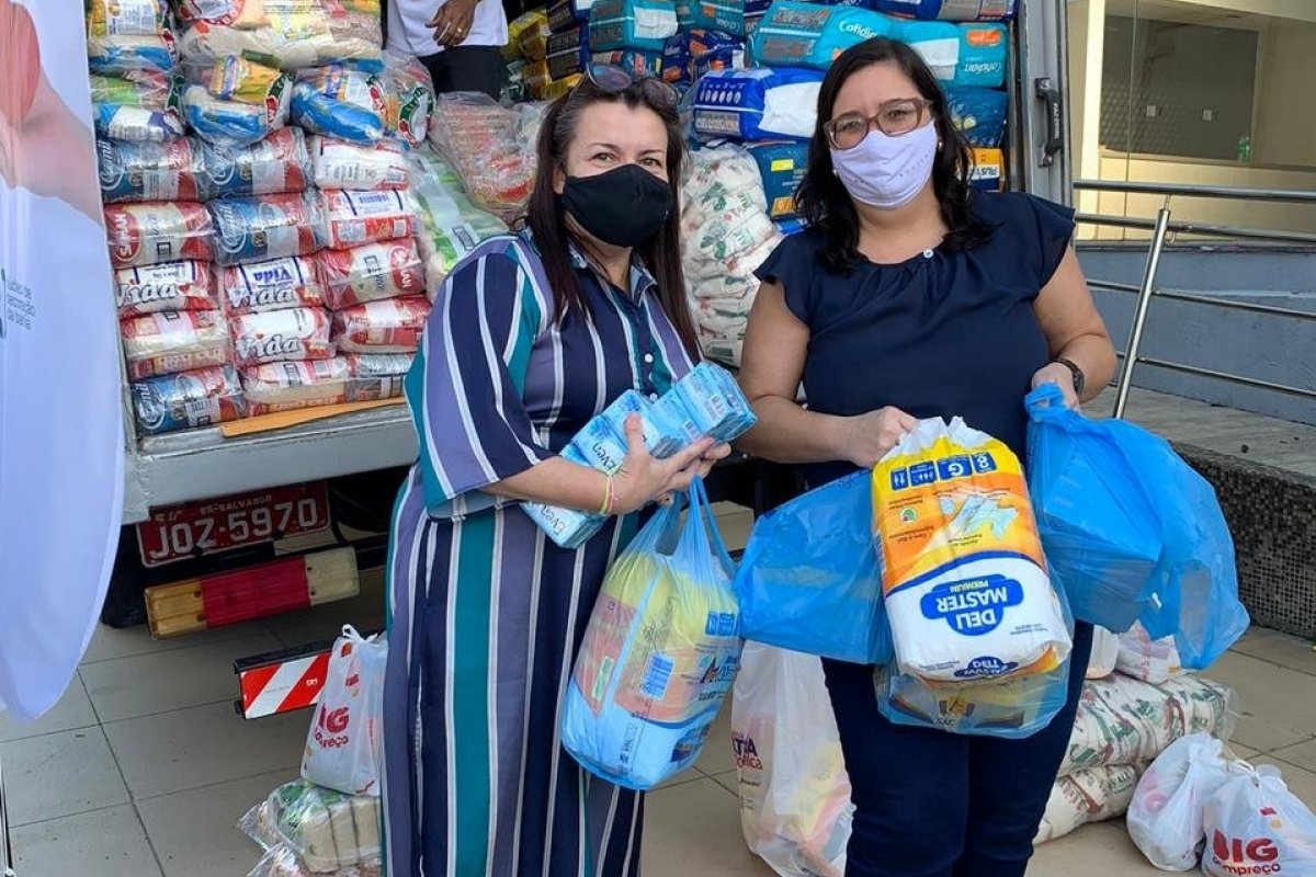 Núcleo de Decoração da Bahia realiza mais uma ação beneficente