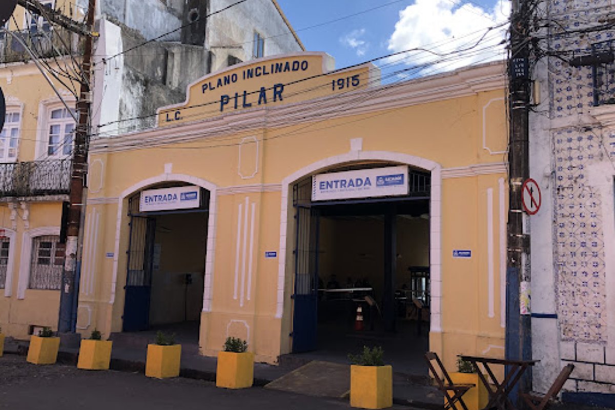 Plano Inclinado Pilar estará fechado ao público nesta quinta-feira (16)