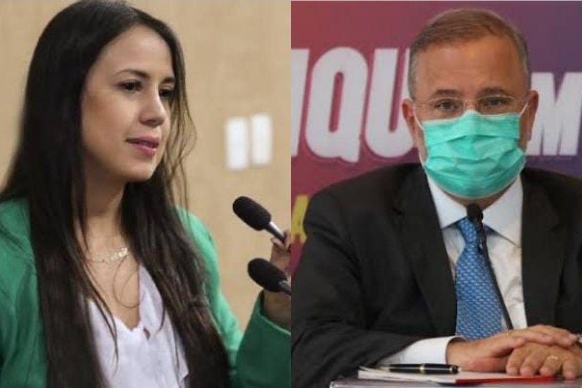 Villas-Boas e Talita Oliveira discutem por conta de passaporte sanitário