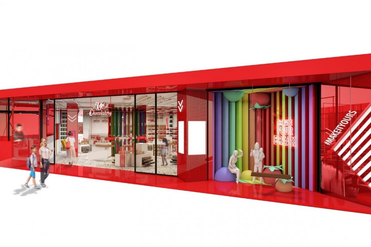 Loja do desejado chocolate KitKat chega ao Brasil