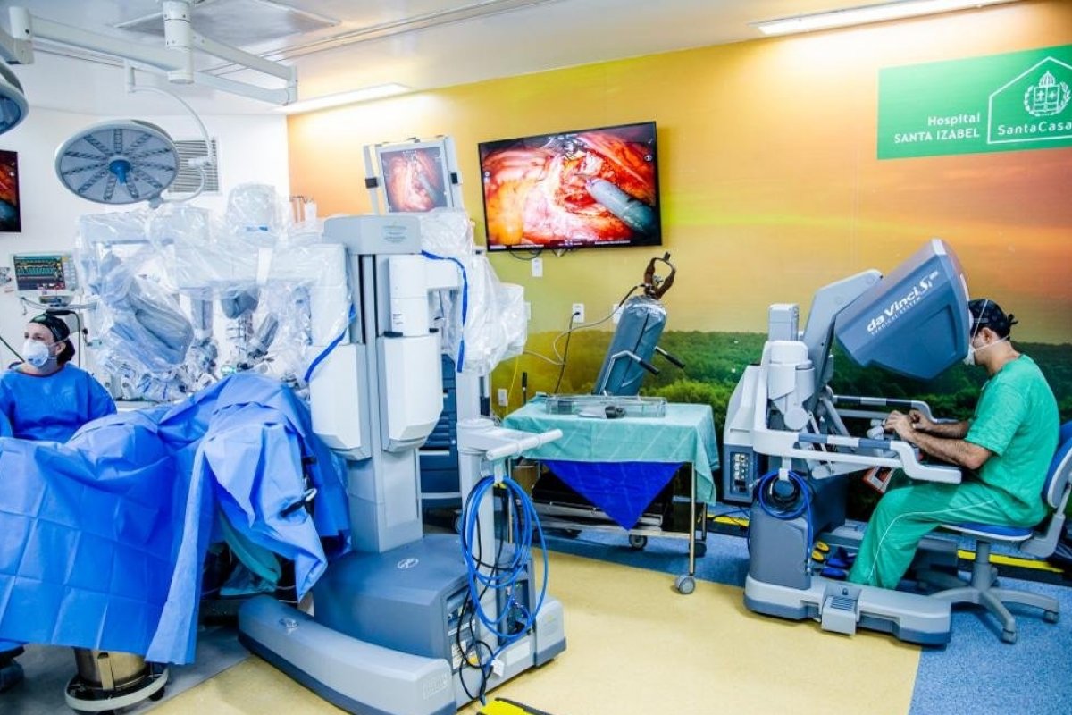 Cirurgia robótica em alta