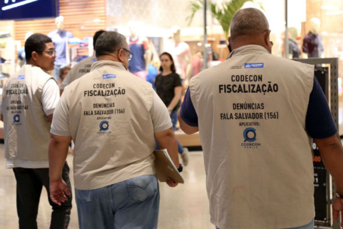Codecon promove operação para intensificar fiscalização no comércio de rua e shoppings