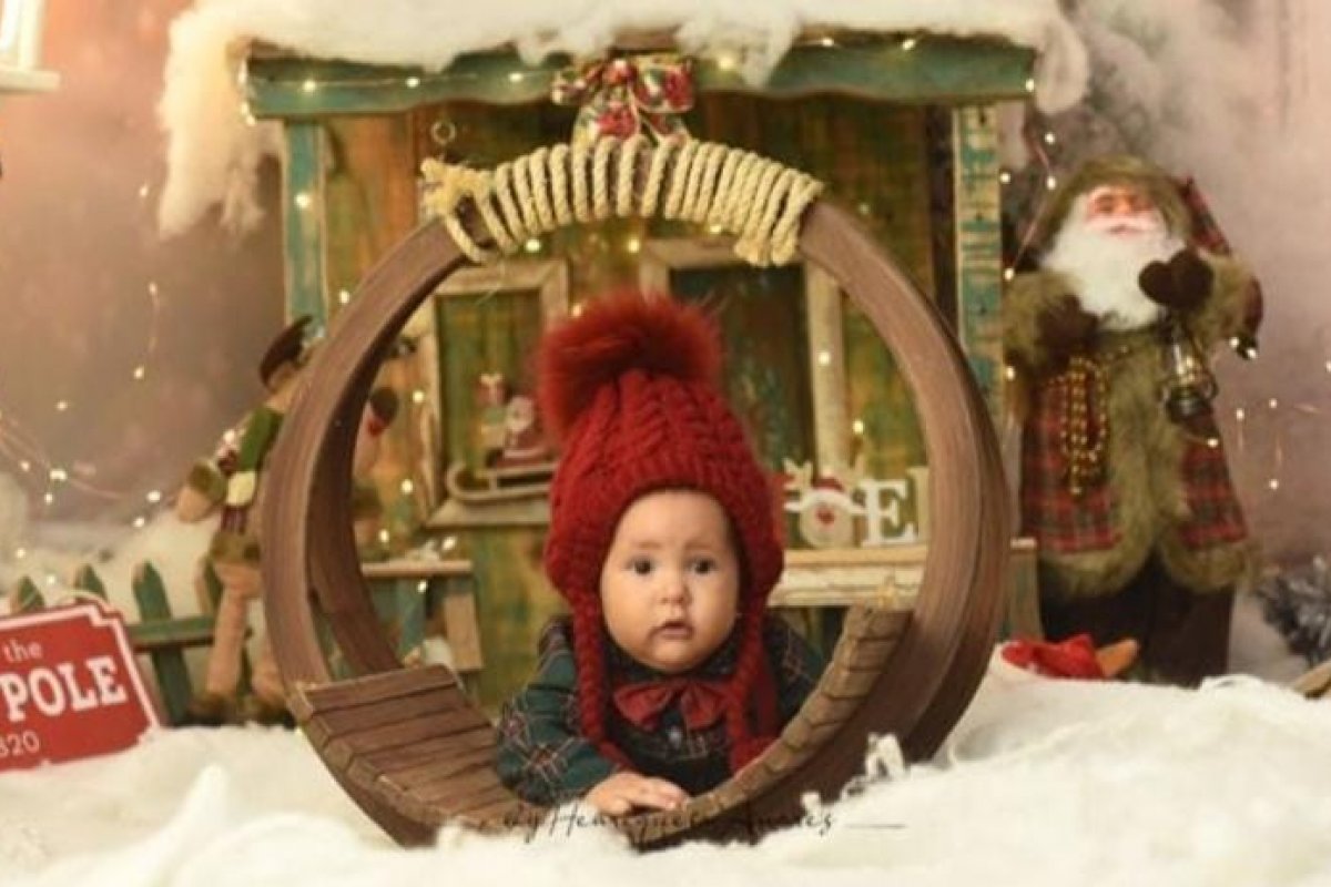 Matteo Perez: sobrinho de Xanddy e Carla Perez encanta em ensaio de Natal!