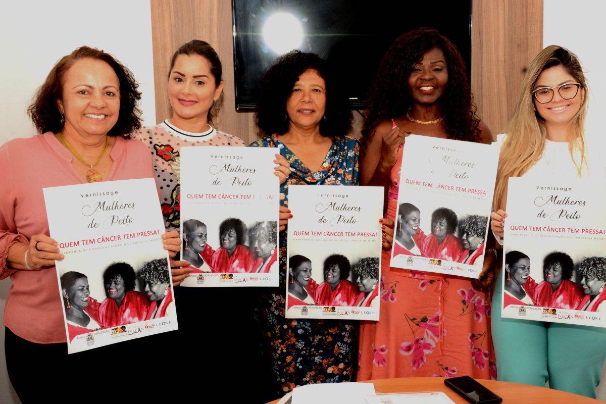 Câmara Municipal de Salvador lança campanha “Mulheres de Peito!”