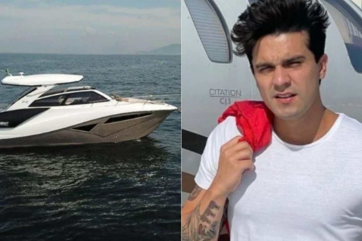 Poderoso! Luan Santana dá lancha de R$ 822 mil para o pai