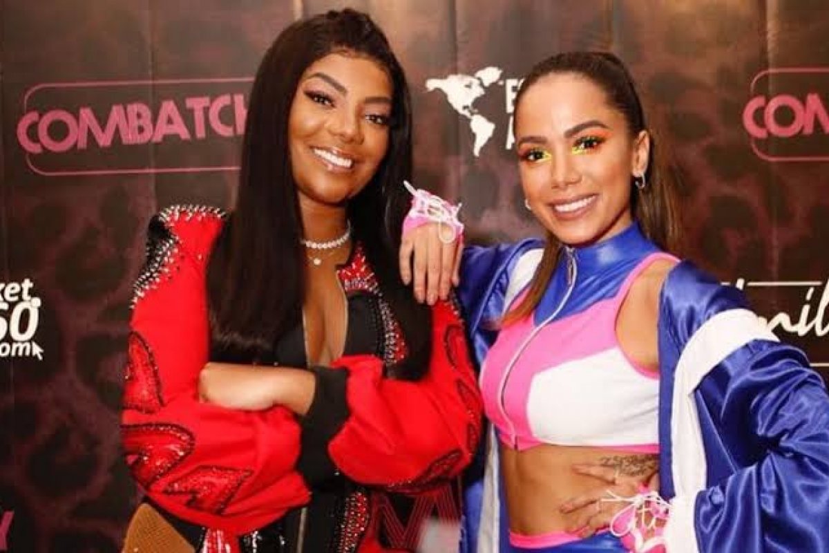 Acaba a amizade entre Ludmilla e Anitta