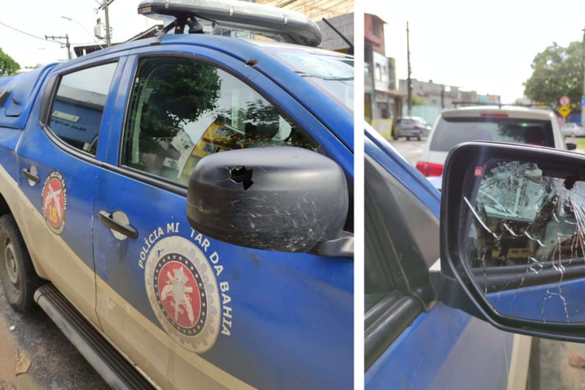 Adolescente de 17 anos é baleado após atirar contra viatura em Salvador