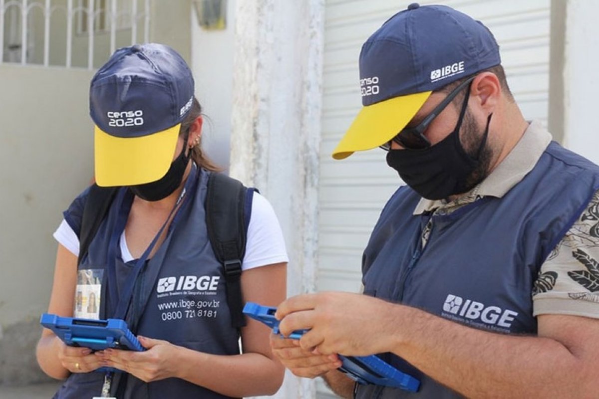 Censo 2022: IBGE encerra as inscrições dos concursos nesta quarta-feira (29)